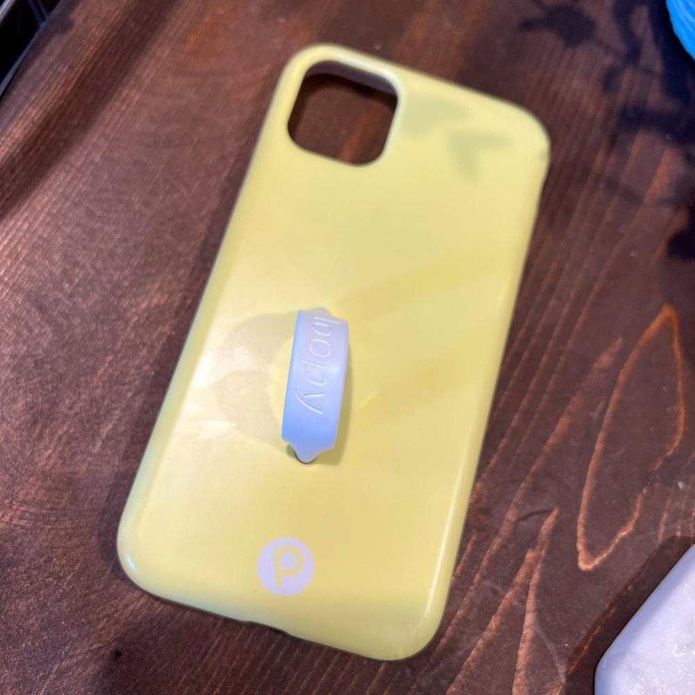 Yellow iPhone 11 loopy case